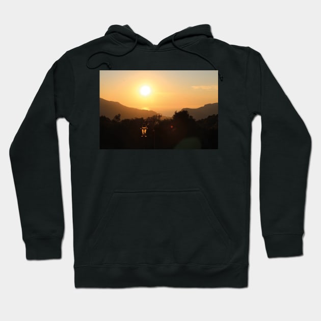 Palermo Santa Rosalia Sonne Hoodie by bENIGNOdESIGNS